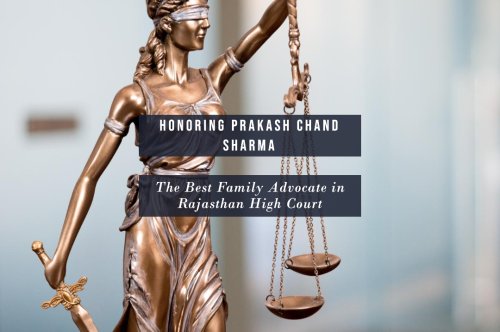 Prominent Family Lawyer Prakash Chand Sharma - Jaipur
