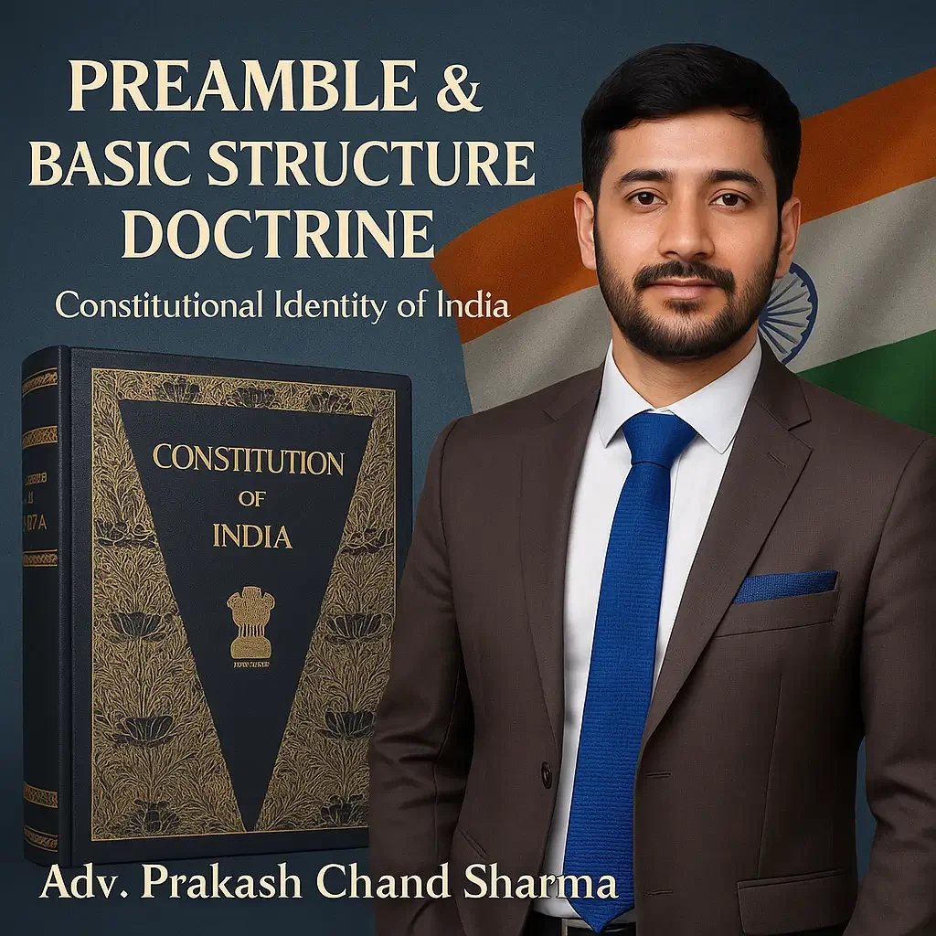 Preamble & Basic Structure Doctrine Explained | Adv. Prakash Sharma