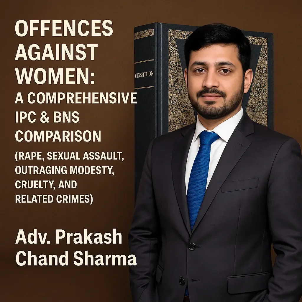 Offences Against Women: IPC vs BNS Comparison | Adv. Sharma