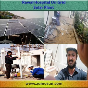 Rawal Hospital On Grid- 34 KWp Solar Plant