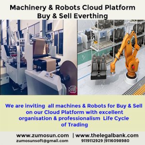 Online Machinery & Robotics buy & sell at the best price on our standard quality management platform