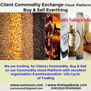 Online Clients Commodity Exchange Bank for buyer & seller at the best price on our standard quality management platform