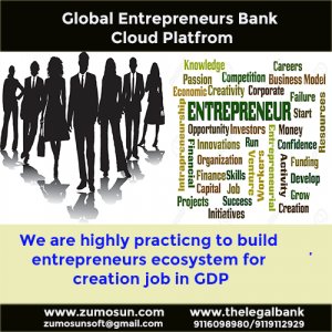 Entrepreneur Cloud Bank for buyer & seller at the best price on our standard quality management platform