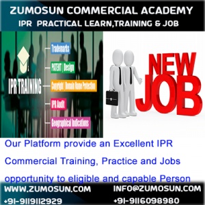 Online best IPR course, Training & Job is for best for young and professionals who want to upskills their job profile for economic empowerment.