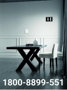 Modern and Elegant Black Dining Table 