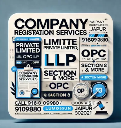 Company Registration Services in Vaishali Nagar, Jaipur - 302021 | Easy & Fast Registration